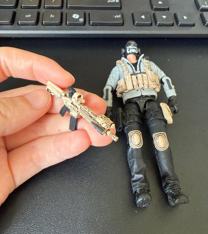 【PRE-ORDER】New version Premium Painted  1/18 Scale 3.75" Articulated Cool Action Figure Toy