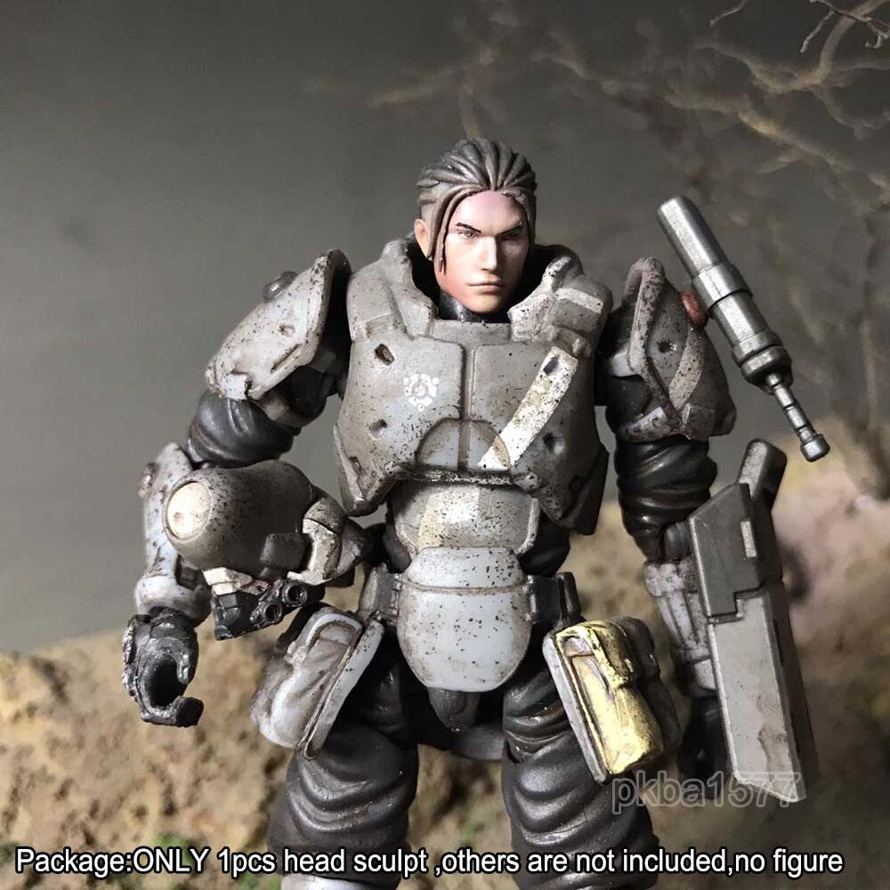 【PRE-ORDER】Premium 1/18 Cool Man Head Sculpt Soldier Male Head For 3.75'' Acid Rain Figure