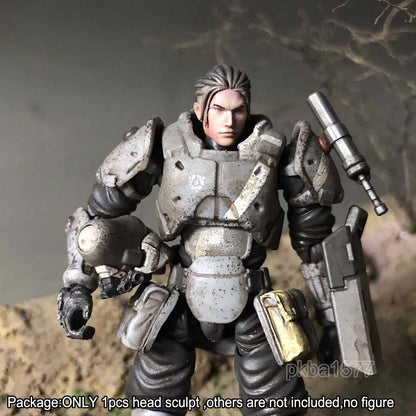【PRE-ORDER】Premium 1/18 Cool Man Head Sculpt Soldier Male Head For 3.75'' Acid Rain Figure