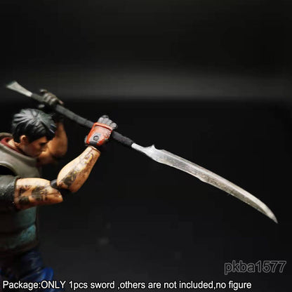【PRE-ORDER】Handmade 1/18 Metal Long Sword Weapon Model For 3.75'' Joytoy Acid Rain Figure