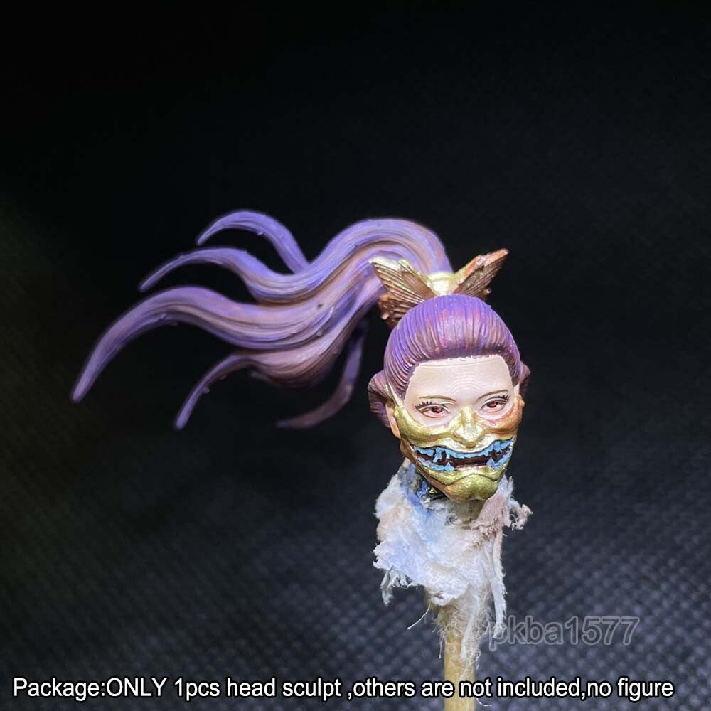 【PRE-ORDER】Premium 1/18 Female Beauty Head Sculpt Soldier Head For 3.75" Joytoy PGV Figure