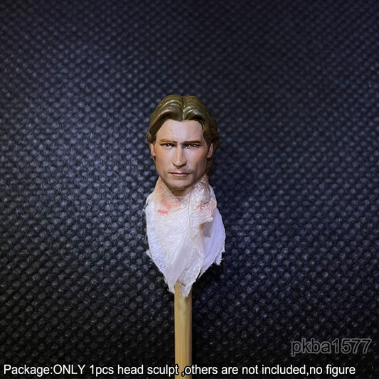 【PRE-ORDER】New Premium 1/18 Jaime Lannister Head Sculpt Soldier Male Head For 3.75" Figure