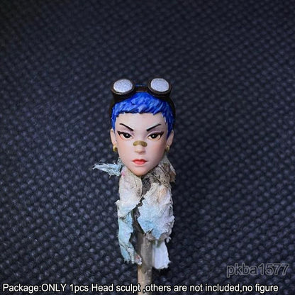 【PRE-ORDER】Premium 1/18 Sunglasses Girl Head Sculpt Female Soldier Head For 3.75" Figure
