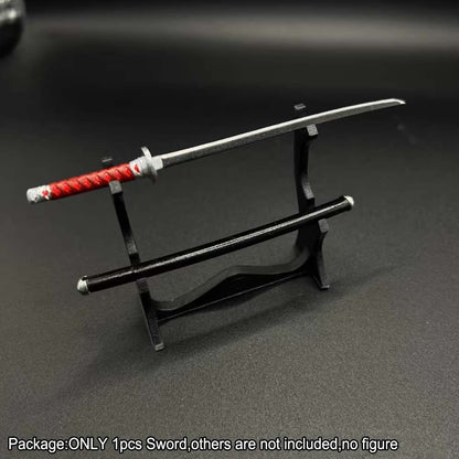 【PRE-ORDER】New Painted 1/12 Sword w Sheath Weapon Decor For 6" Action Figure vtoys figma