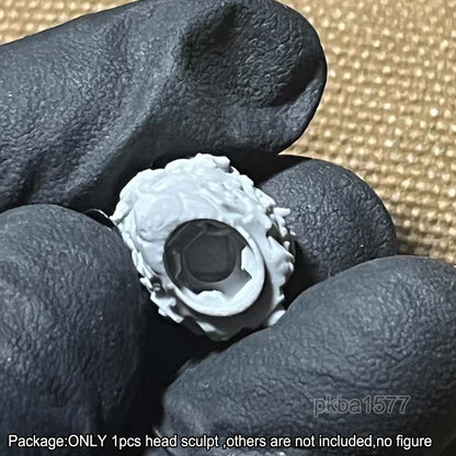 Unpainted 1/18 Angel Man Head Sculpt Model For 3.75" Acid Rain Joytoy Figure