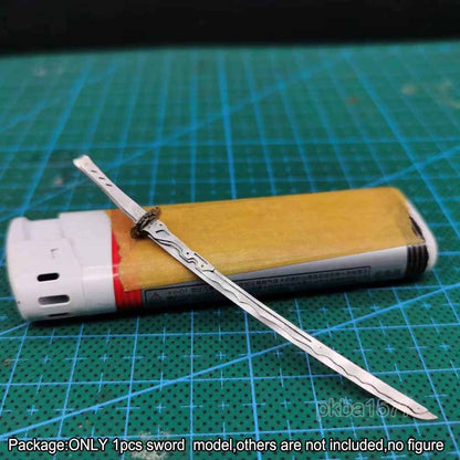【PRE-ORDER】Handmade 1/18 Metal Sword w Sheath Model For 3.75'' Figure Joytoy Acid Rain bfs