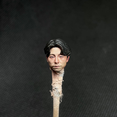 PRE-ORDER Premium Painted 1/18 Scale Male Head Sculpt For DIY 3.75" Action Figure Joytoy Acid Rain bfs