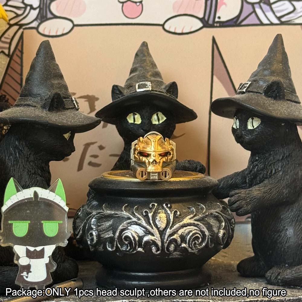 【PRE-ORDER】#B Premium Painted Man Head Sculpt For Joytoy Warhammer Perturabo Acion Figure