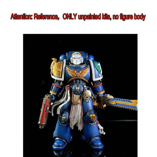 【PRE-ORDER】Unpainted Parts Kits For Joytoy war hammer Space Marine Ultramarines Kaiduo 4.0 Figure Body
