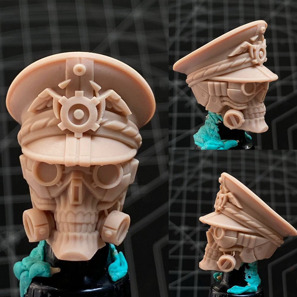 Unpainted 1/12 Man Head Sculpt Model For 6" Vtoys Slim Action Figure body