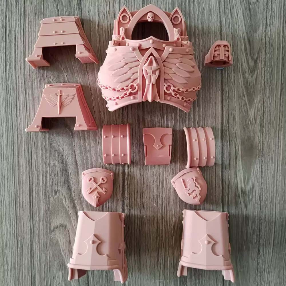 【PRE-ORDER】NEW Unpainted Parts Kits For Joytoy war hammer Dark Angels Contemptor Dreadnought Figure