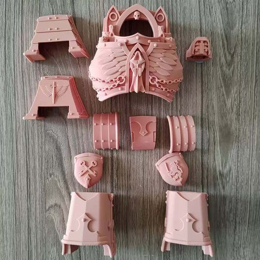 【PRE-ORDER】NEW Unpainted Parts Kits For Joytoy war hammer Dark Angels Contemptor Dreadnought Figure