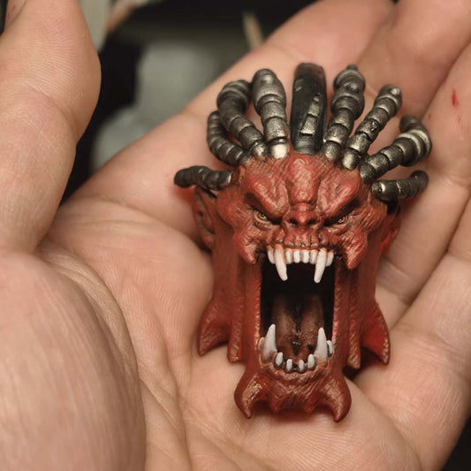【PRE-ORDER】Premium Painted Monster Mask Replace  For Joytoy World Eaters Angron Figure