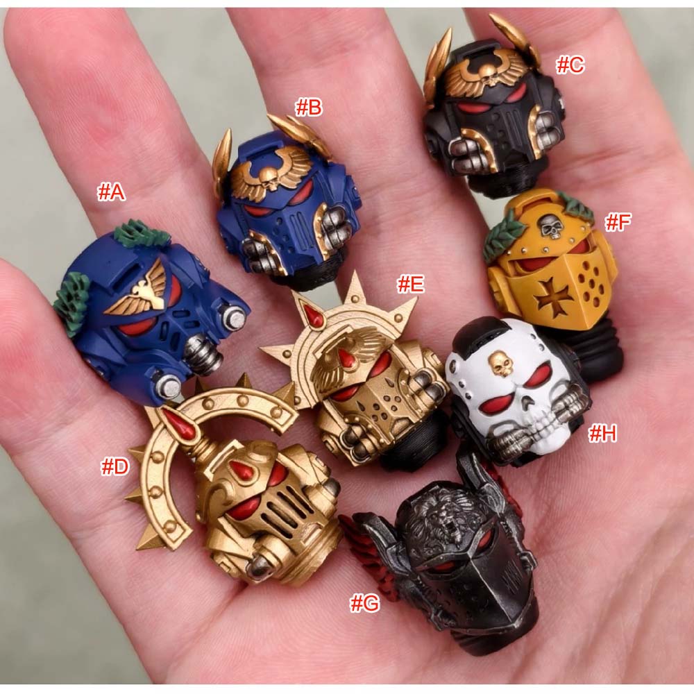 PRE-ORDER】 New Premium Painted Man Head Sculpt For Joytoy joytoy warhammer 40k Figure