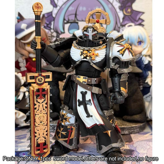 【PRE-ORDER】New Premium Painted Sword Weapon Model For Joytoy Warhammer 40k Action Figure