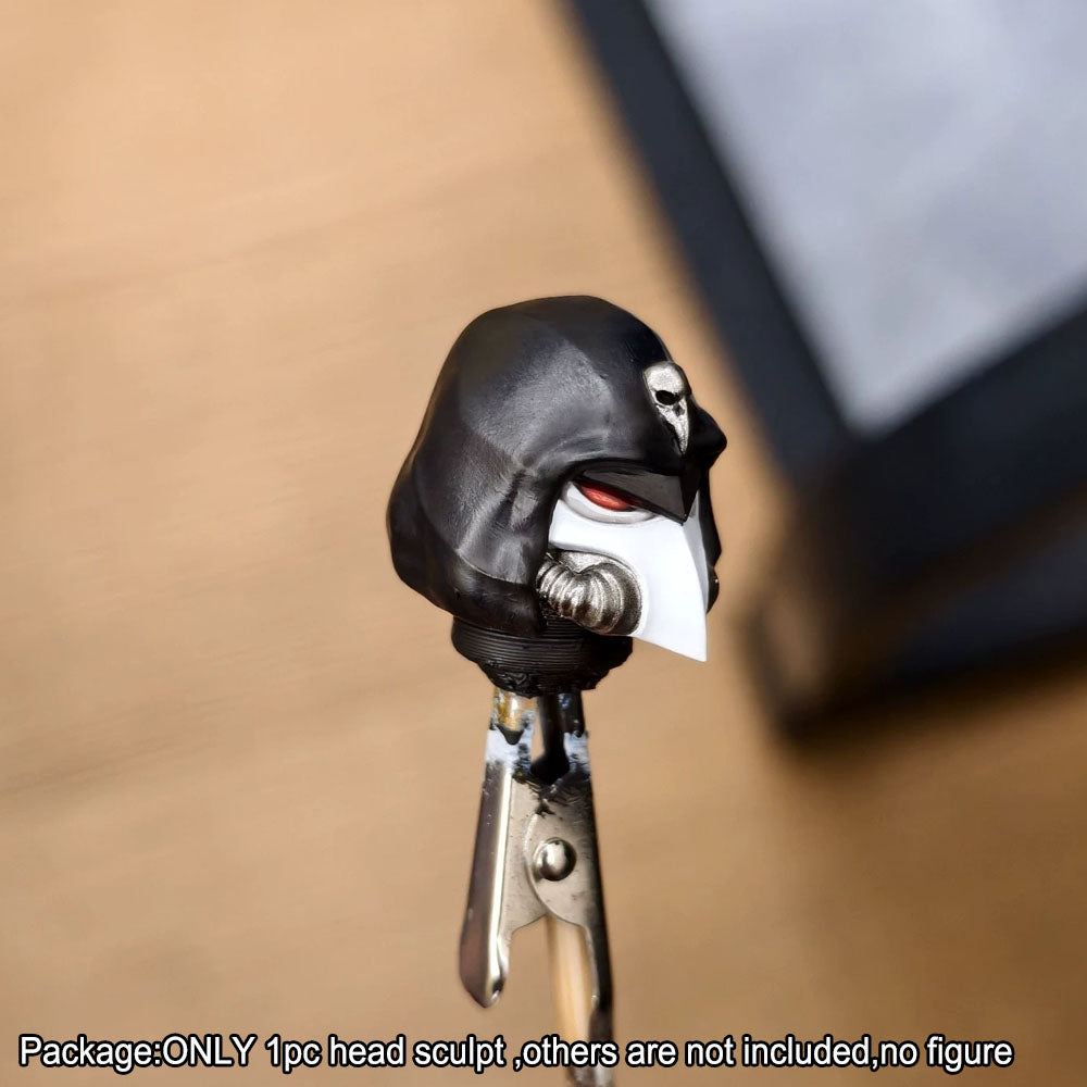 PRE‑ORDER Premium Male Helmet Head Sculpt for JoyToy Warhammer 40K Raven Guard
