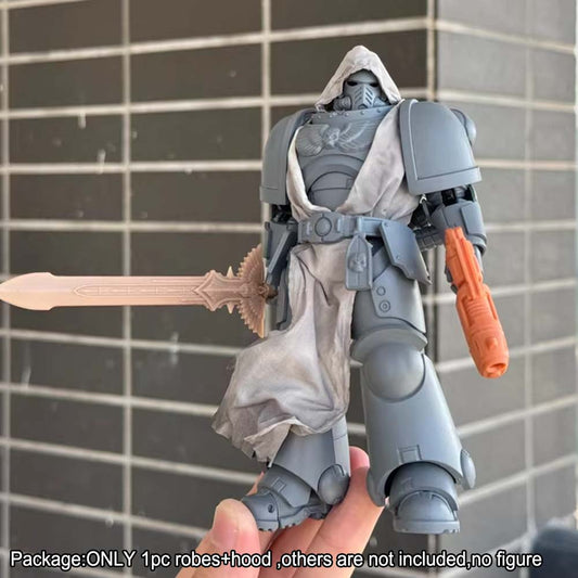 【PRE-ORDER】1 Set Handmade Hood Robes Cloth Garments for Custom Joytoy Warhammer Action figure