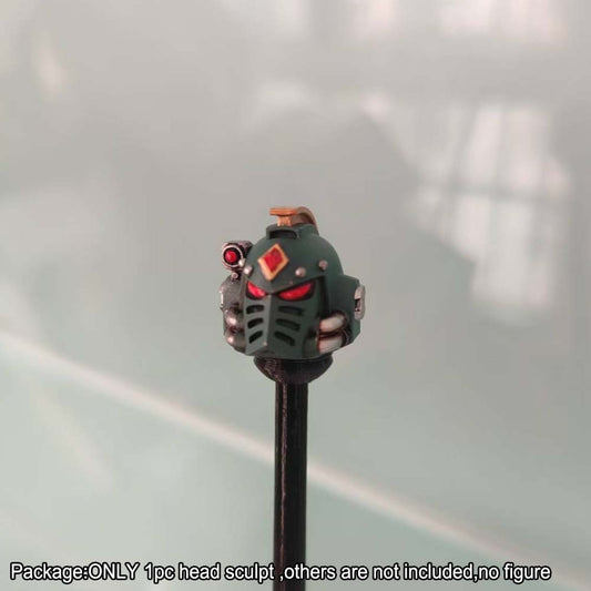 【PRE-ORDER】#D Premium Painted Man Head Sculpt For joytoy warhammer Sons of Horu Figure