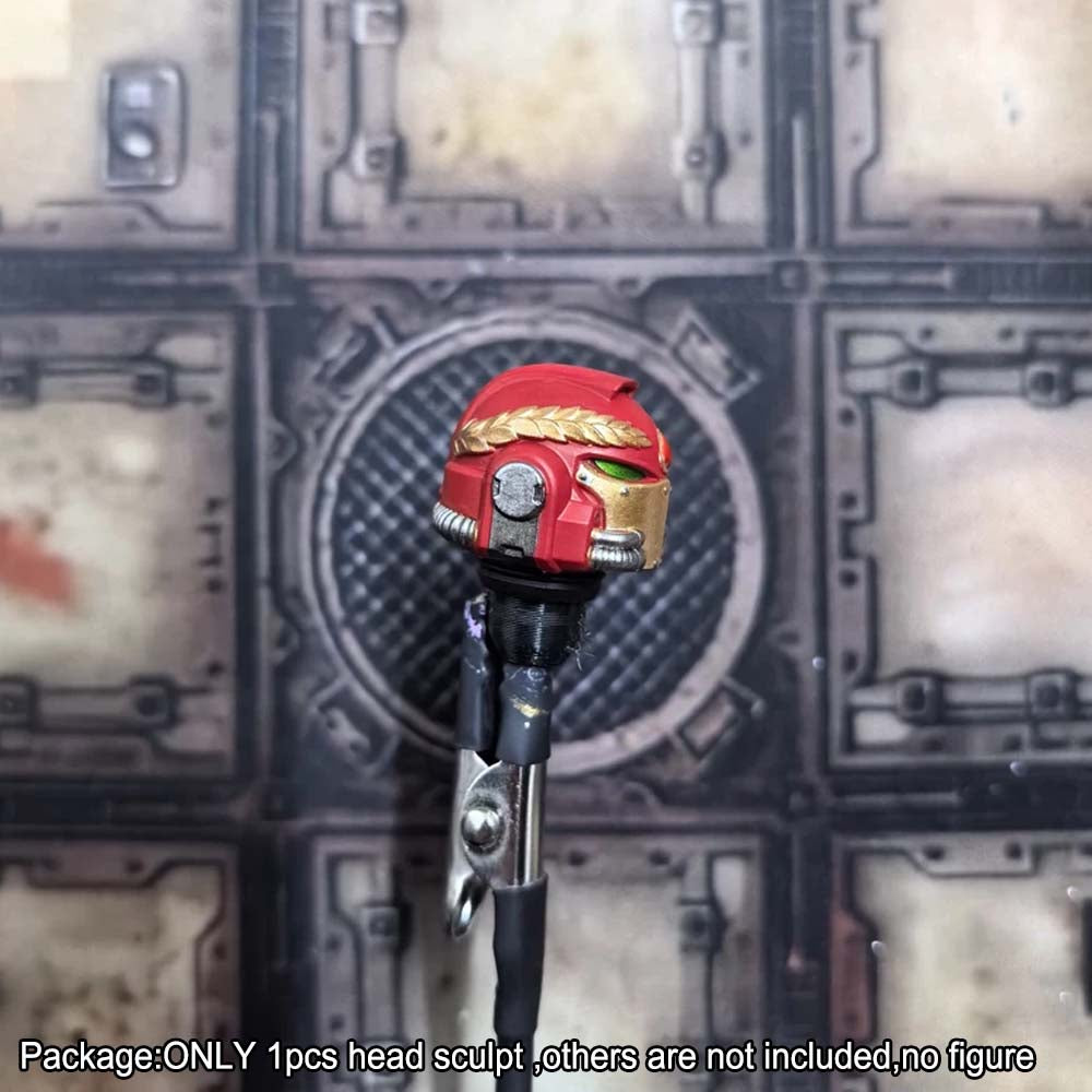 【PRE-ORDER】New Premium 1/18 Man Head Sculpt For Joytoy Blood Angels Action Figure