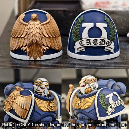 【PRE-ORDER】Single Painted Shoulder Armor For DIY Joytoy Ultramarines Action Figure