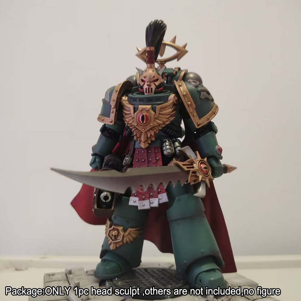 【PRE-ORDER】#E Premium Painted Man Head Sculpt For joytoy warhammer Sons of Horu Figure