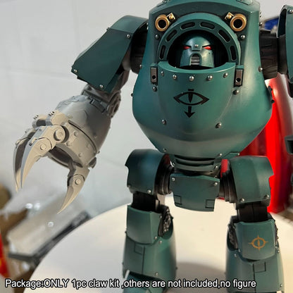 【PRE-ORDER】Single Unpainted Resin Claw Weapon Kit For Joytoy Warhammer 40k Contemptor Dreadnought Figure