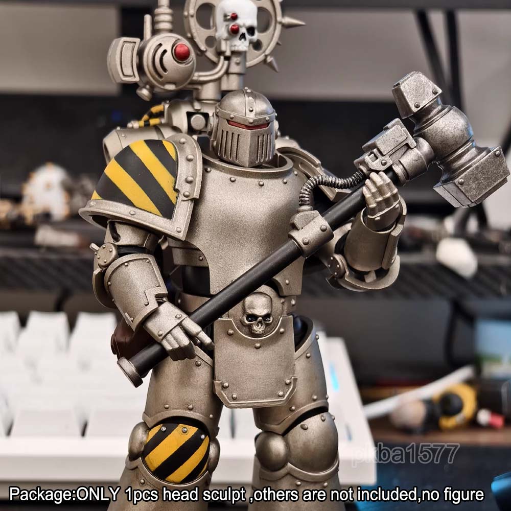 【PRE-ORDER】 Premium Painted Iron Man Head Sculpt For Joytoy Ultramarines Action Figure