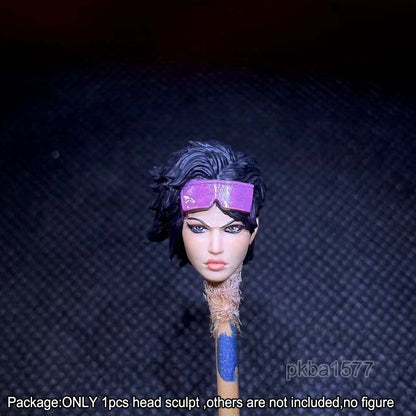 【PRE-ORDER】Premium 1/18 Female Beauty Head Sculpt Helmet For 3.75" Figure Joytoy Acid Rain