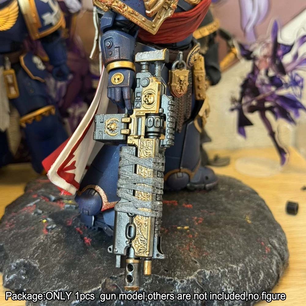 【PRE-ORDER】Premium Painted Cool Gun Weapon Model For Joytoy Ultramarines Action Figure