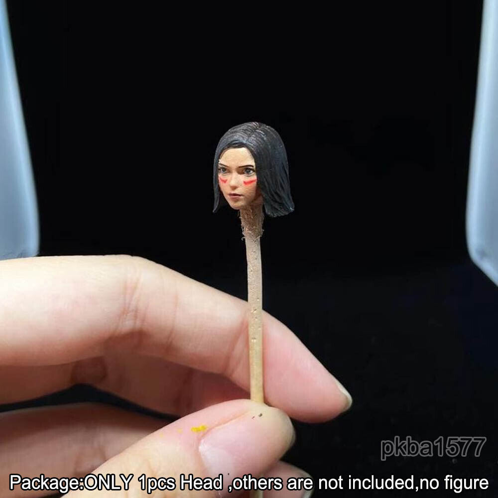 【PRE-ORDER】Premium Painted 1/18 Alita Battle Angel Head Sculpt Female Head For 3.75" Figure