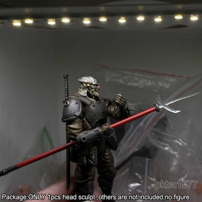 【PRE-ORDER】Premium 1/18 Mythical Animals Man Head Sculpt Soldier Male Head For 3.75" Figure