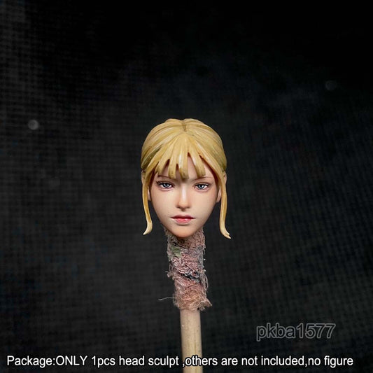 【PRE-ORDER】Premium 1/18 Cute Female Girl Head Sculpt Female Head For 3.75" Action Figure