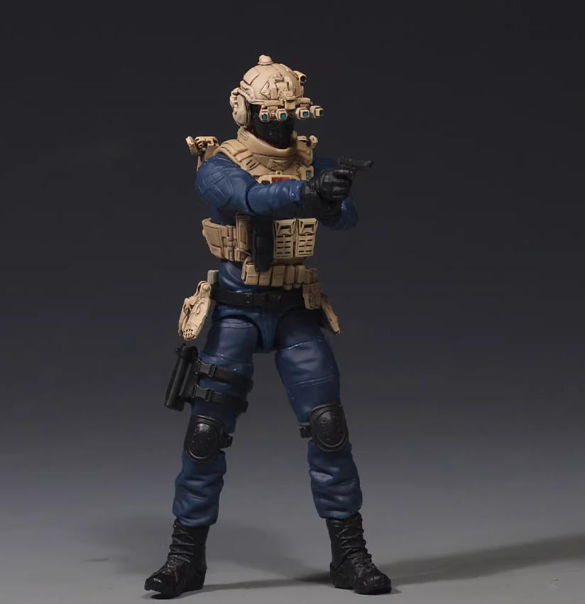 【PRE-ORDER】 Premium Painted 1/18 3.75" Male Soldier Action Figure Toy Xmas Gift
