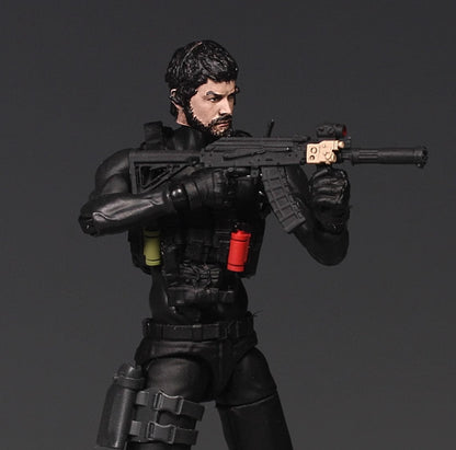 【PRE-ORDER】Premium 1/18 Scale 3.75" Soldier Chris Action Figure Toy Gift Set