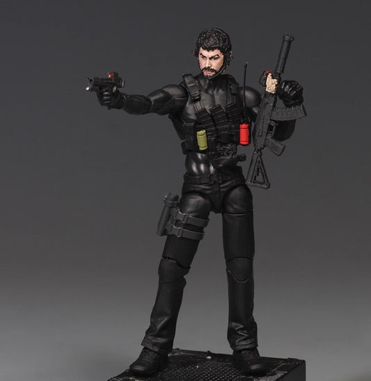 【PRE-ORDER】Premium 1/18 Scale 3.75" Soldier Chris Action Figure Toy Gift Set