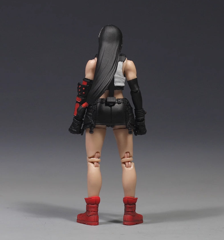 【PRE-ORDER】 Painted 1/18 Scale Long Hair Female Soldier Action Figure Toy
