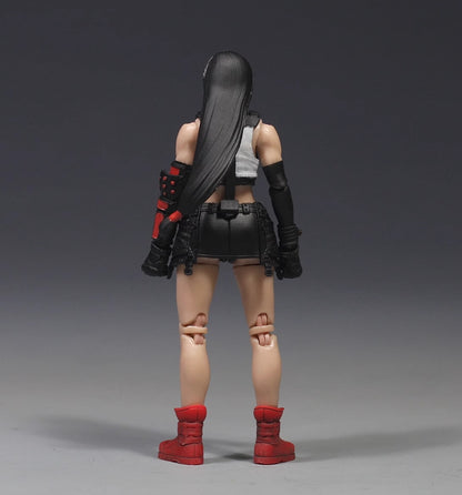 【PRE-ORDER】 Painted 1/18 Scale Long Hair Female Soldier Action Figure Toy
