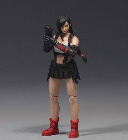 【PRE-ORDER】 Painted 1/18 Scale Long Hair Female Soldier Action Figure Toy