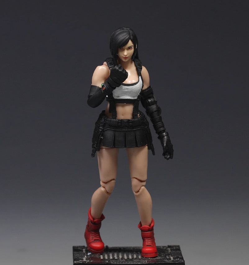 【PRE-ORDER】 Painted 1/18 Scale Long Hair Female Soldier Action Figure Toy
