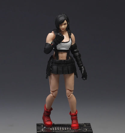 【PRE-ORDER】 Painted 1/18 Scale Long Hair Female Soldier Action Figure Toy