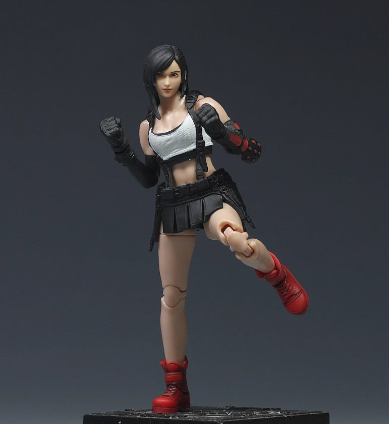 【PRE-ORDER】 Painted 1/18 Scale Long Hair Female Soldier Action Figure Toy