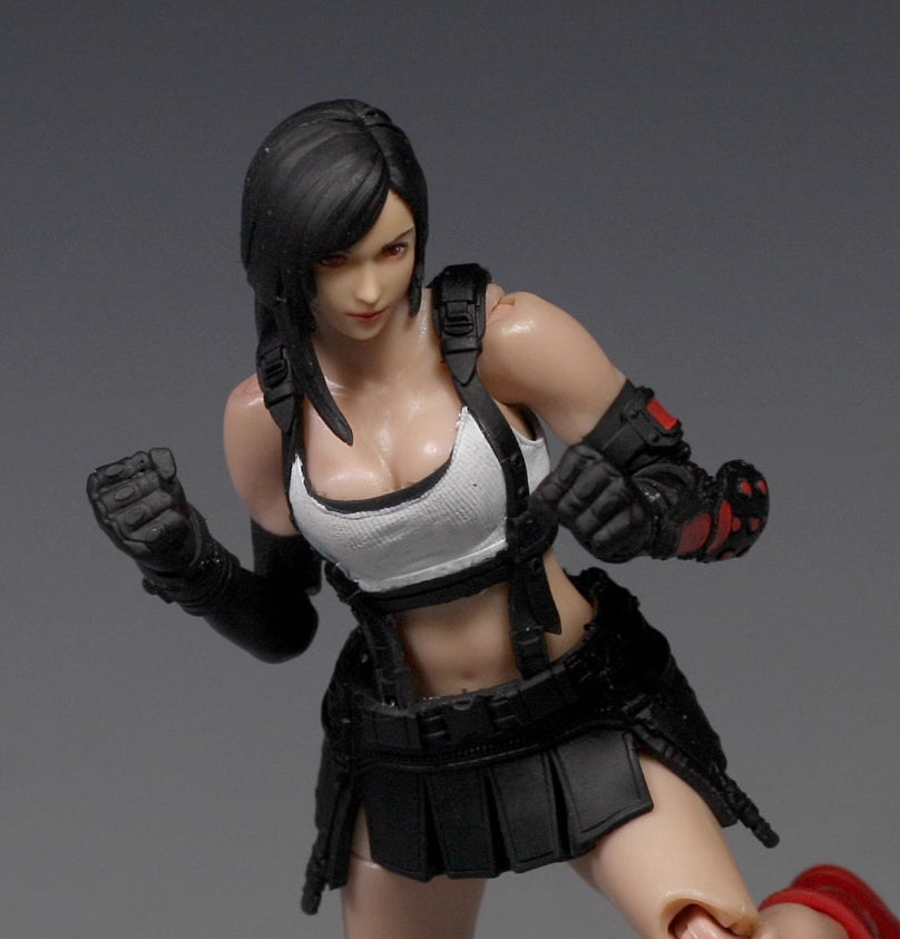 【PRE-ORDER】 Painted 1/18 Scale Long Hair Female Soldier Action Figure Toy