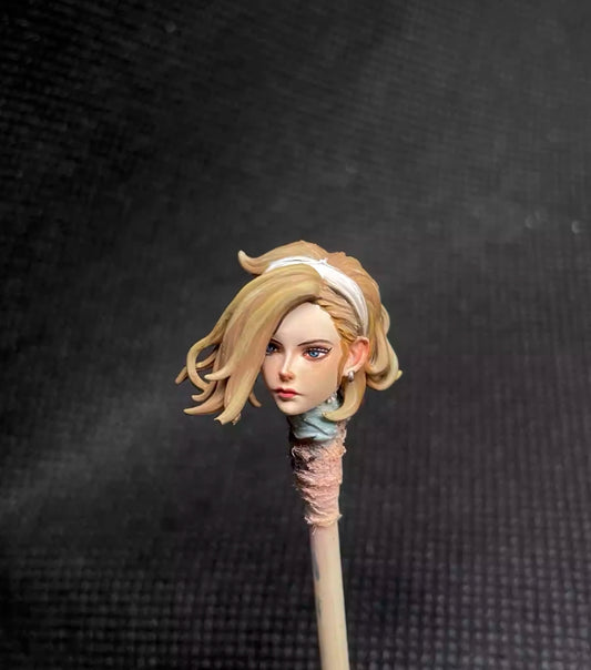 【PRE-ORDER】Premium 1/12 Scale Lovely Girl Female Head Sculpt For 6" ML Figure Body