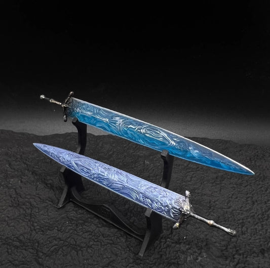 【PRE-ORDER】New Painted 1/12 Knight Sword Weapon Decor For 6" Action Figure vtoys figma
