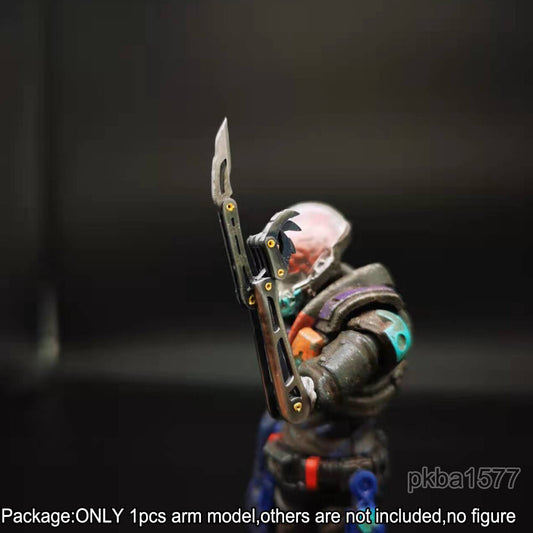 【PRE-ORDER】Handmade 1/18 Metal Robotic Arm Upgrade Weapon Model For 3.75" Figure Accessory