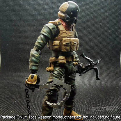 【PRE-ORDER】Handmade 1/18 Metal Claw Hook Upgrade Weapon Model For 3.75" Figure Accessory