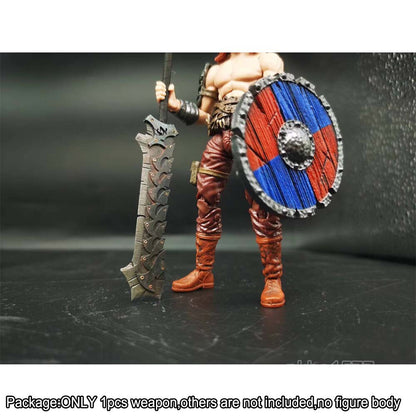 【PRE-ORDER】Handmade 1/18 Metal Big Sword Weapon Model For 3.75'' Acid Rain Joytoy Figure