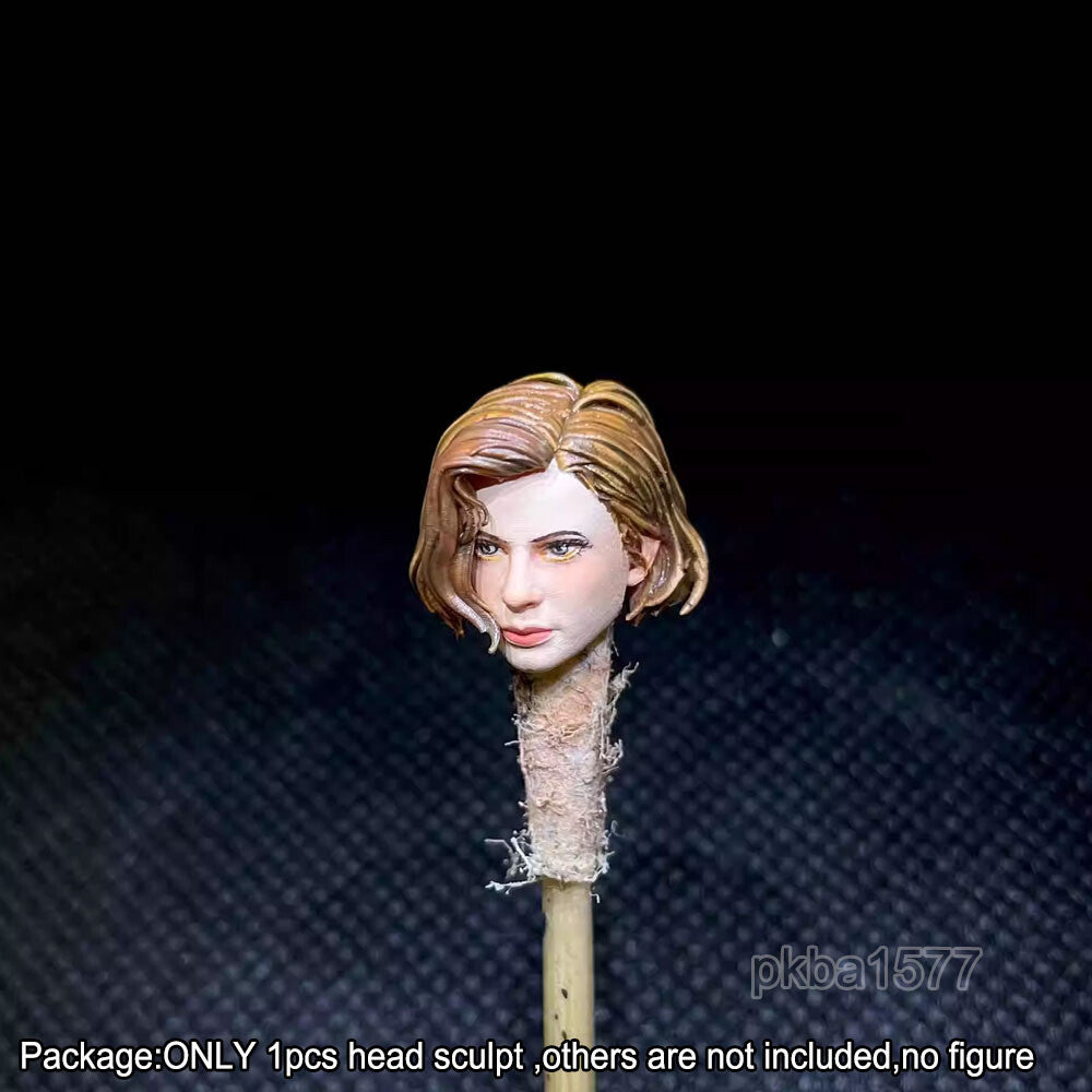 【PRE-ORDER】Premium 1/18 Short Hair Girl Female Head Sculpt Soldier Head For 3.75" Figure
