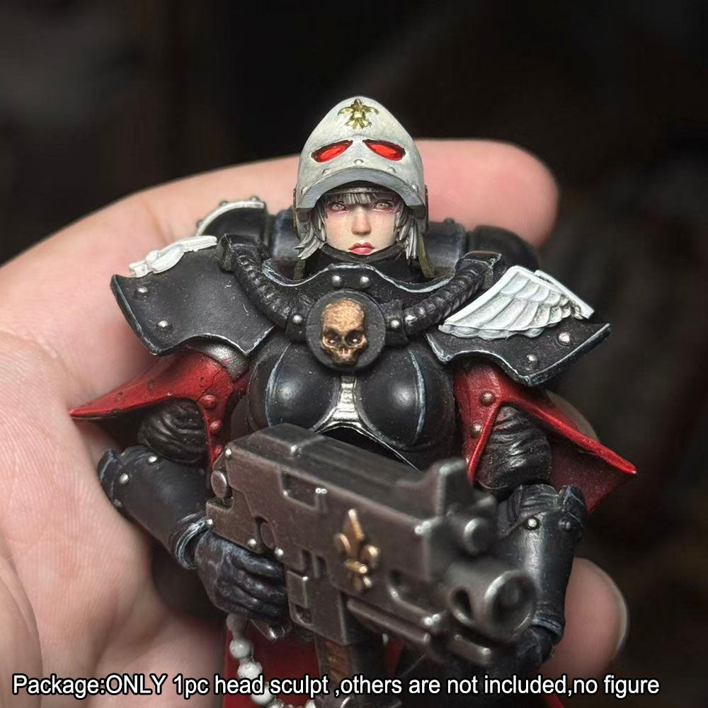 【PRE-ORDER】Premium Painted 1/18 Female Head Sculpt Fit For 3.75" joytoy sister Figure