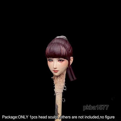 【PRE-ORDER】Premium 1/18 Female Girl Head Sculpt For DIY 3.75" Figure Joytoy Acid Rain bfs